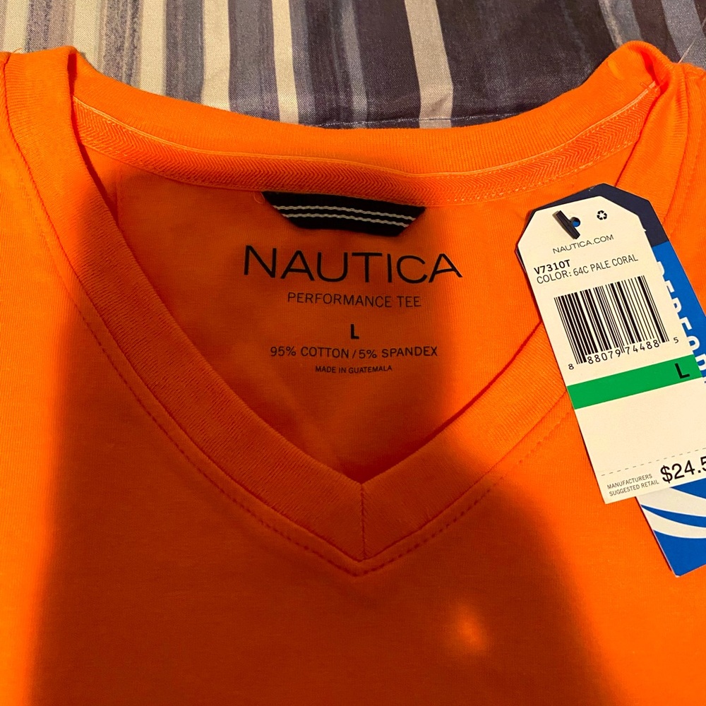 Brand New With Tags Nautica VNeck Tshirt